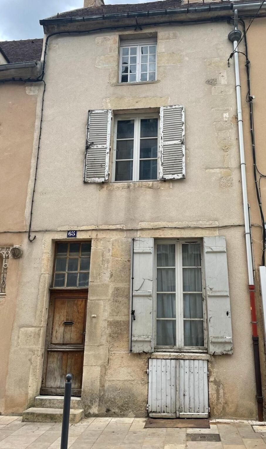 "La Petite Maison" Triplex Au Centre Ville - Les Terres Du Roy Avallon Bagian luar foto